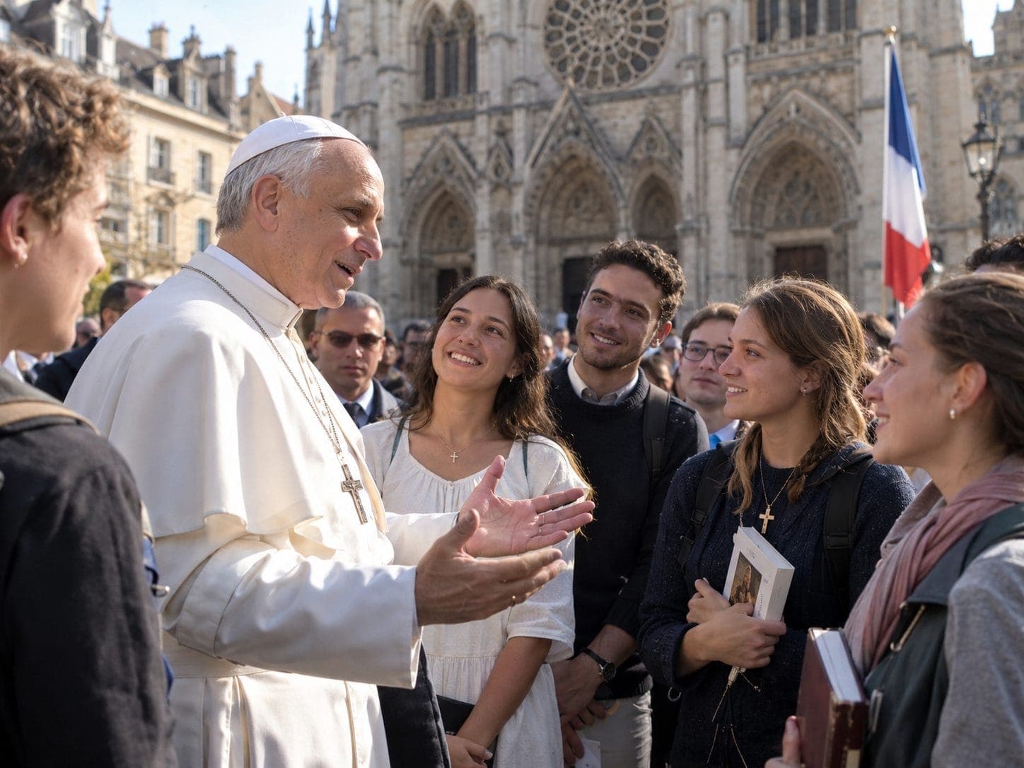 Le Pape nous parle : discours de Léon XIV aux catéchumènes et néophytes